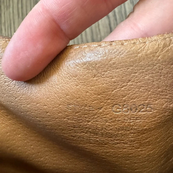 Madewell Leather Brenner Boots in English Saddle 8.5 - Picture 5 of 6